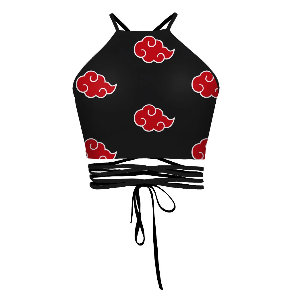 Anime Cosplay Black Out Tank Top | Fan Culture Meets Beach Fashion