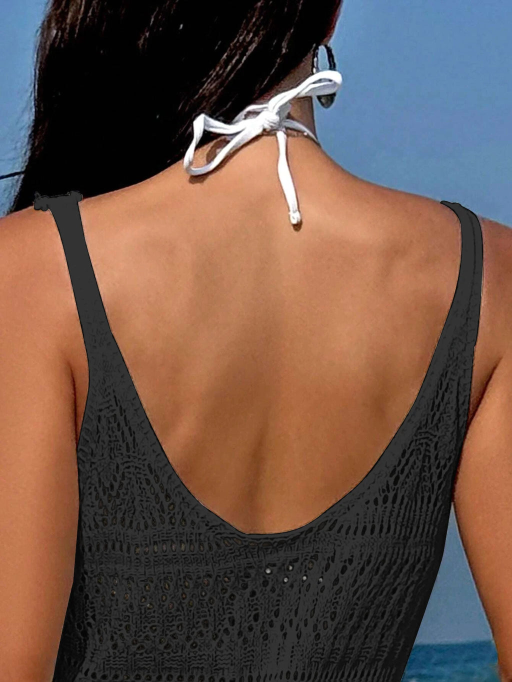 Elegant Hollow Out Maxi Beach Dress | Go From Poolside to Dinner Without Changing