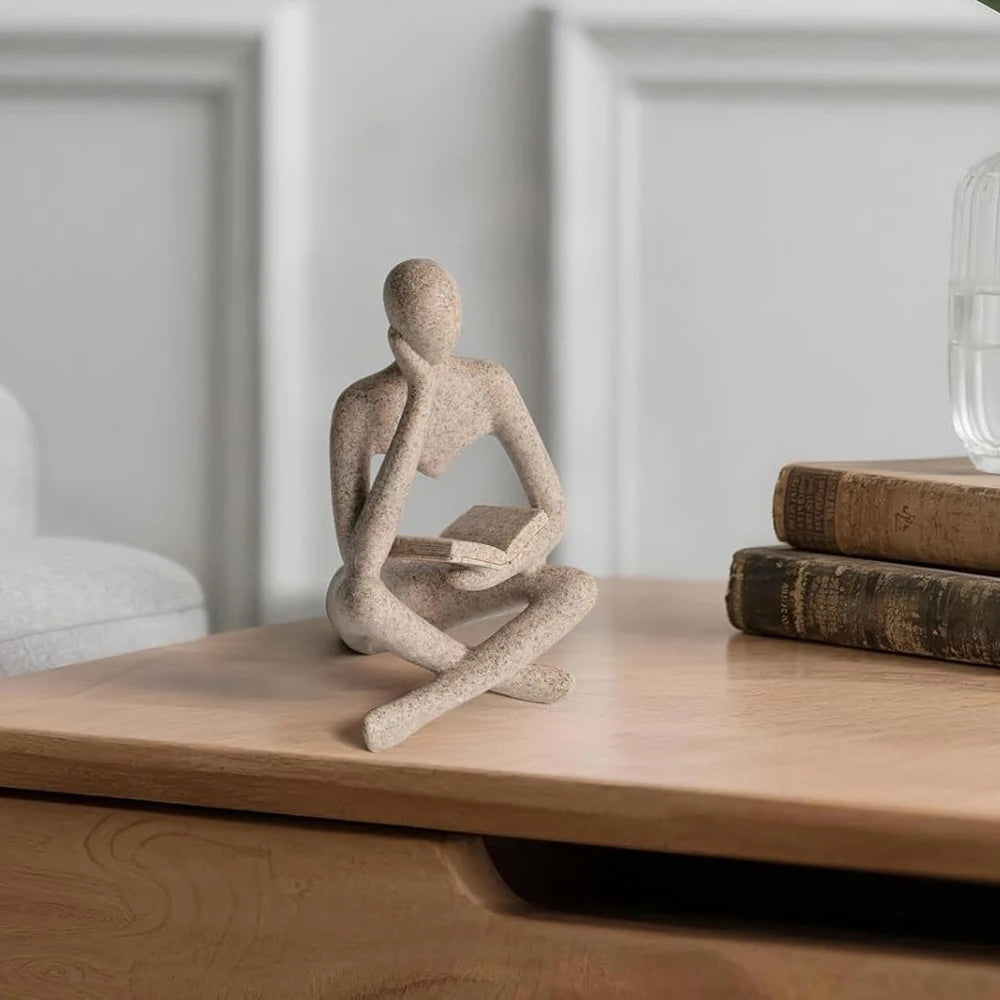 Figurine Penseur Abstrait | Ajoutez du Caractère & de l'Intellect à Votre Déco