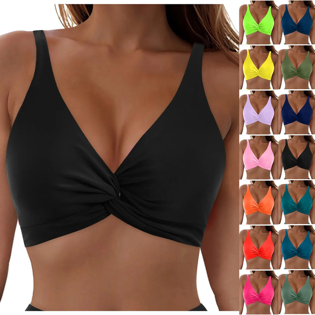 Underwire Full Coverage Bikini Top | Maximum Support for Real Women Who Actually Swim