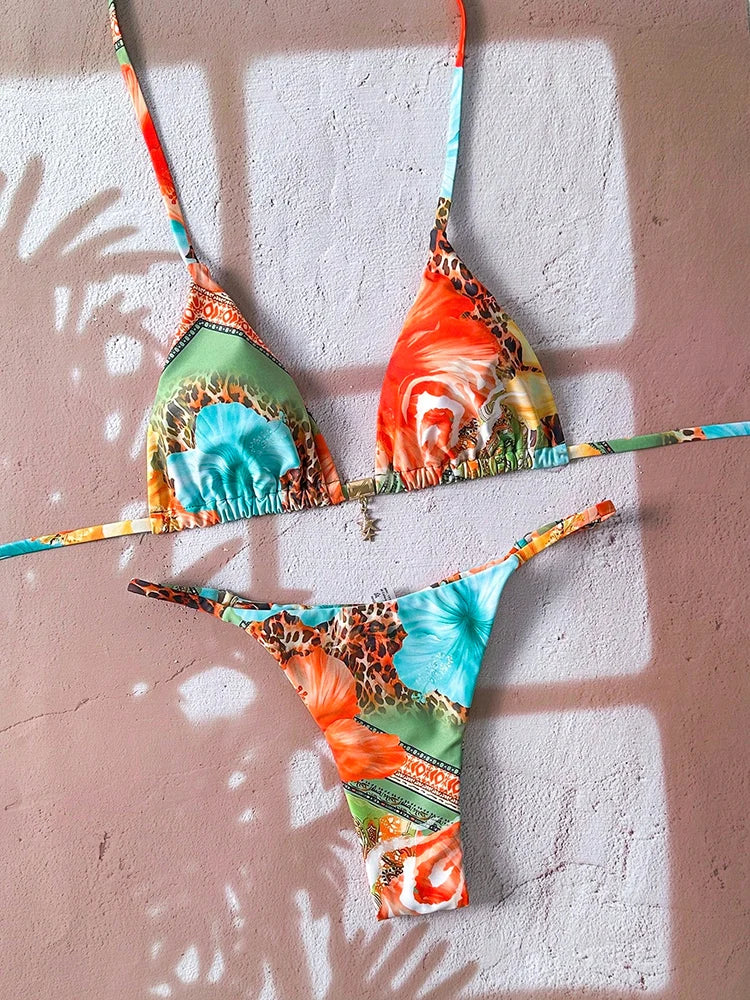 Micro Bikini Two-Piece Bathing Suit | Minimalist Cut, Maximum Impact