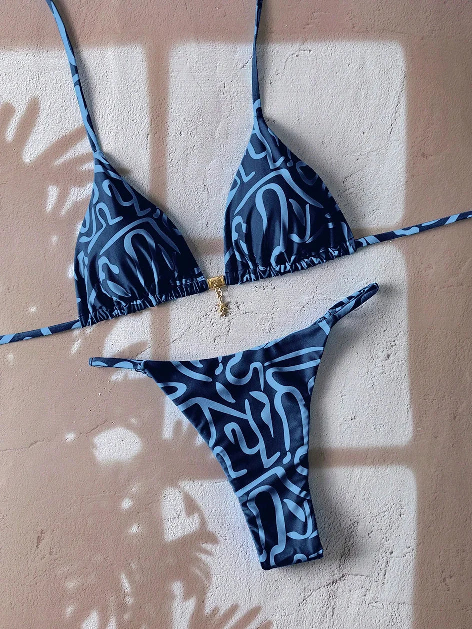 Micro Bikini Two-Piece Bathing Suit | Minimalist Cut, Maximum Impact