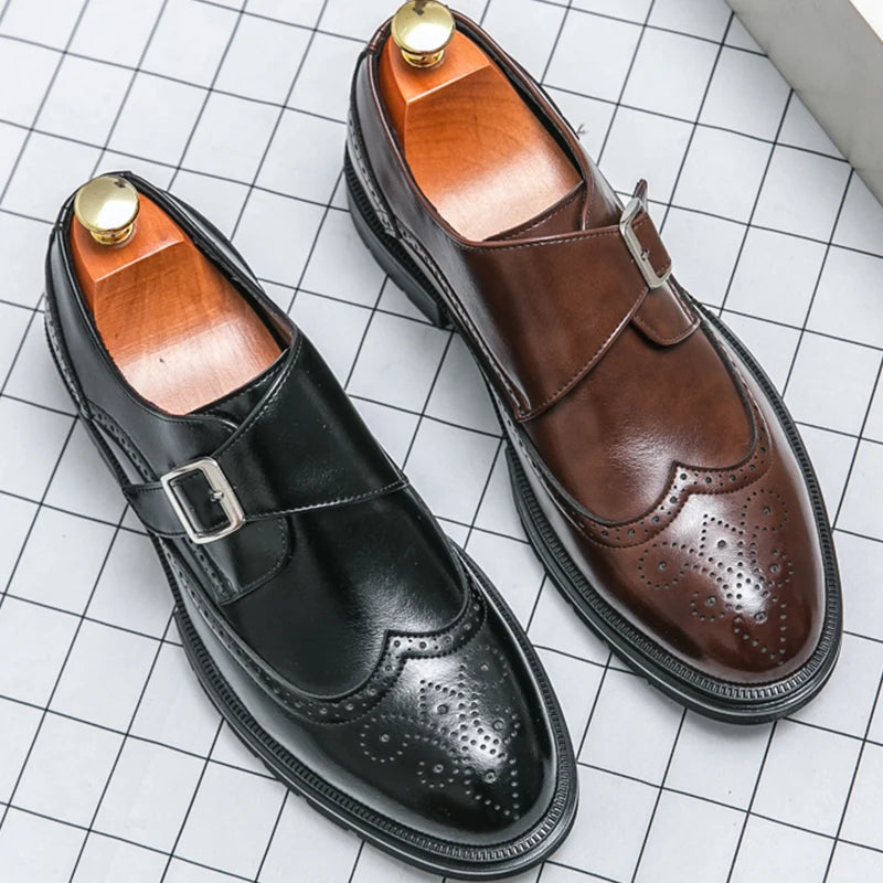 MONARCH  single Monk loafers