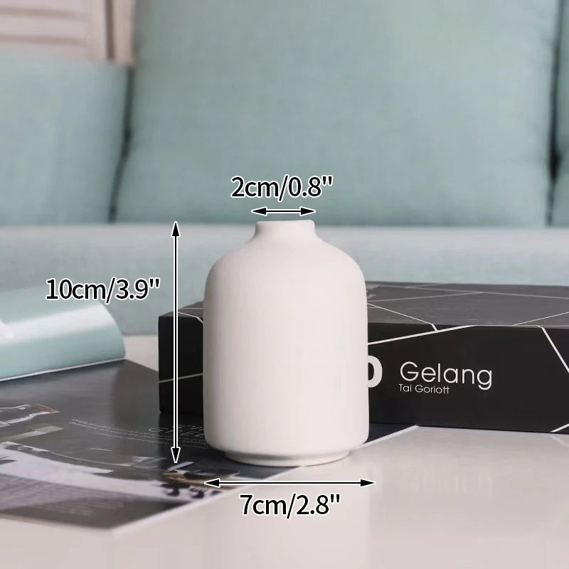 Vase Céramique Blanc Nordique | La Pièce Déco Minimaliste Qui Transforme Tout
