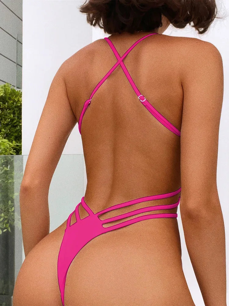 Extreme Mini String Thong One-Piece | The Daring Swimsuit for the Confident Woman