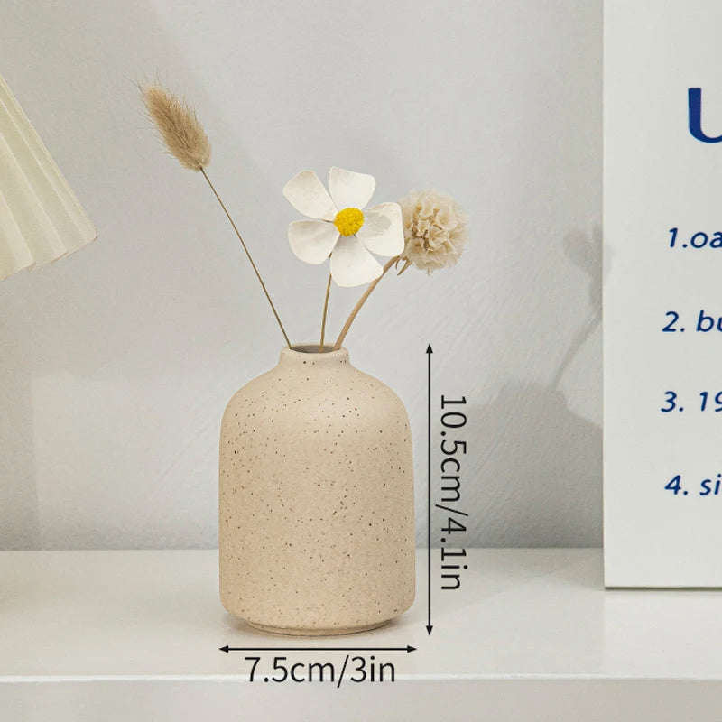 Vase Céramique Blanc Nordique | La Pièce Déco Minimaliste Qui Transforme Tout