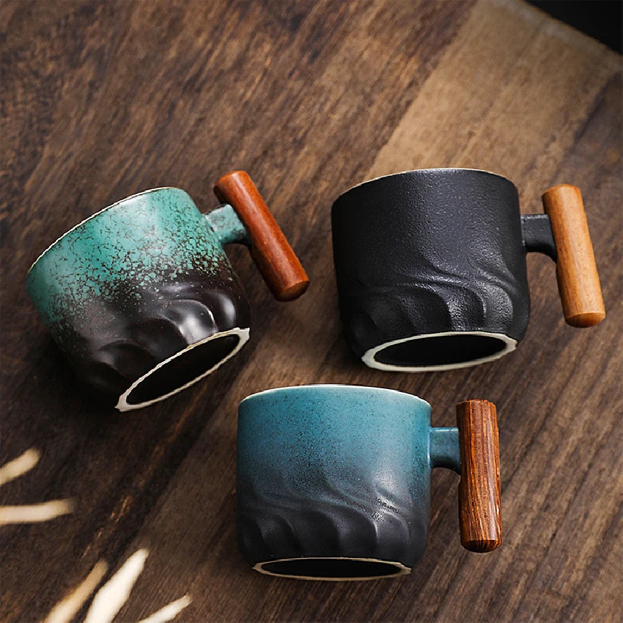 Tasse à Café Artisanale Vintage | Transformez Votre Pause Café en Rituel de Luxe