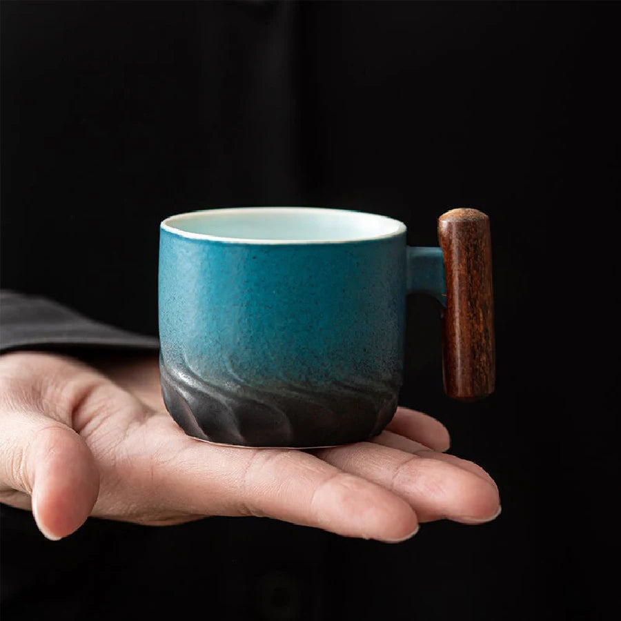 Tasse à Café Artisanale Vintage | Transformez Votre Pause Café en Rituel de Luxe