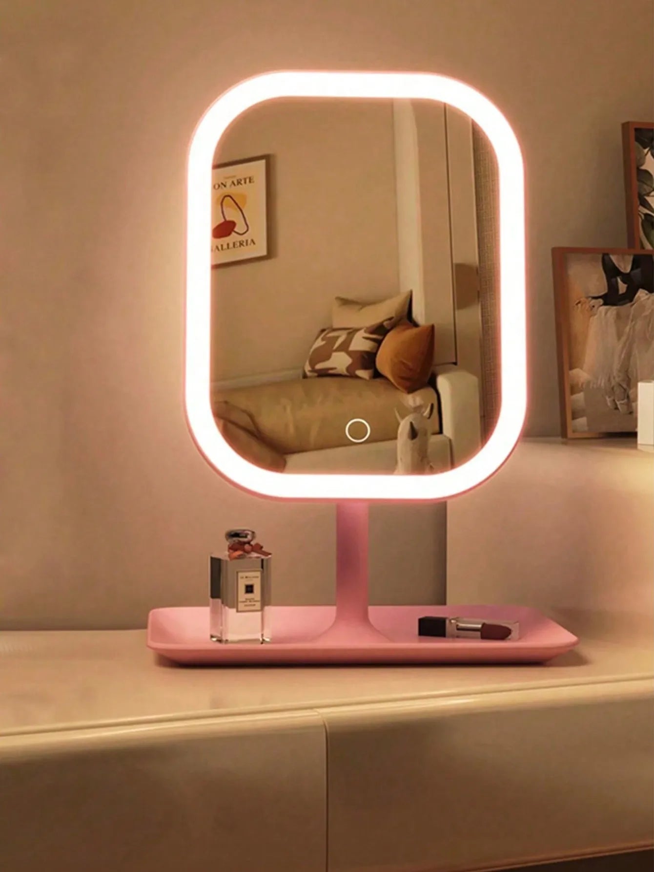 Miroir Maquillage LED 3 Couleurs avec Grossissement 10X | Le Maquillage Parfait, Enfin