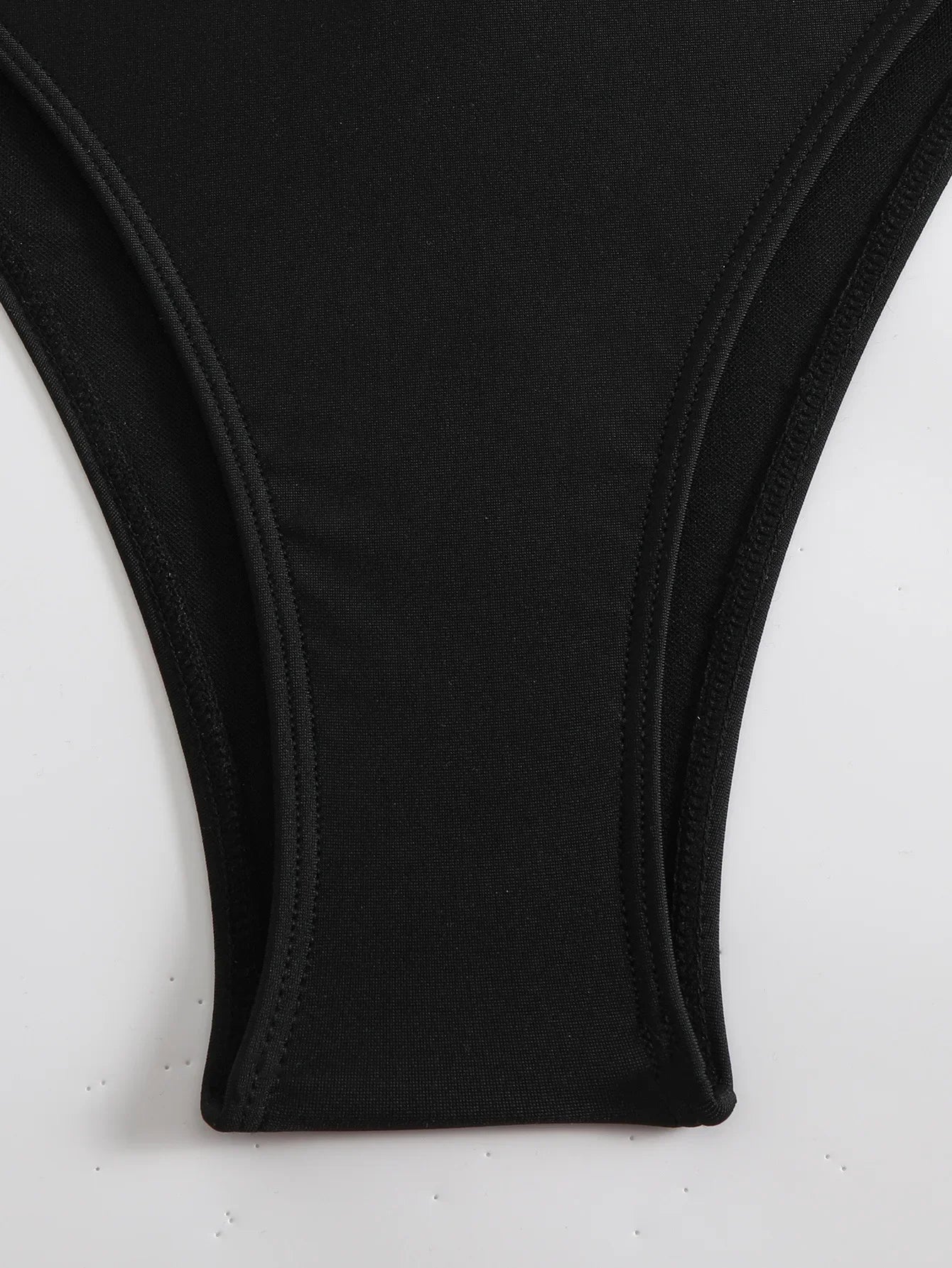 Sexy Hollow Out One-Shoulder Metal Bikini | Architectural Swimwear for the Bold Woman