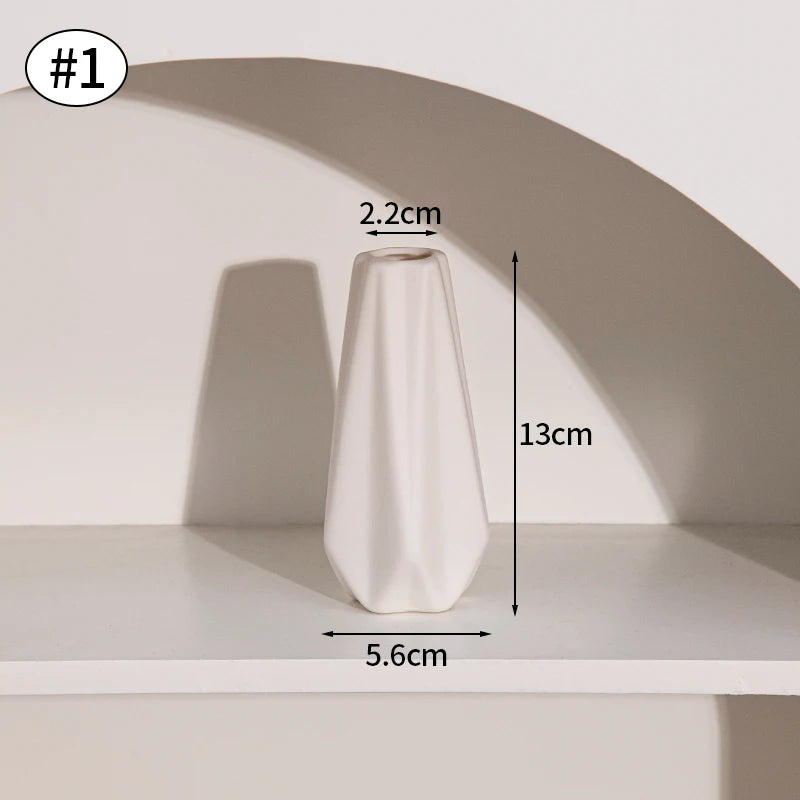 Vase Céramique Blanc Nordique | La Pièce Déco Minimaliste Qui Transforme Tout