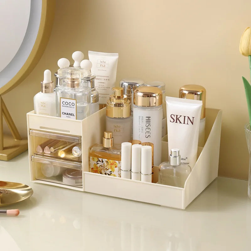 Organisateur Cosmétiques Bureau | Rangez Toute Votre Routine Beauté en Un Seul Endroit