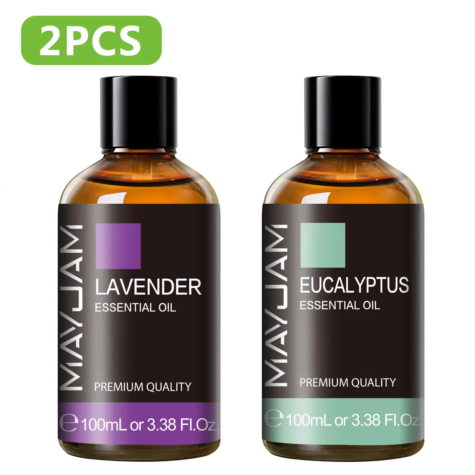 Huiles Essentielles Pures 100ml | Menthe, Bergamote & Plus — Aromathérapie Naturelle