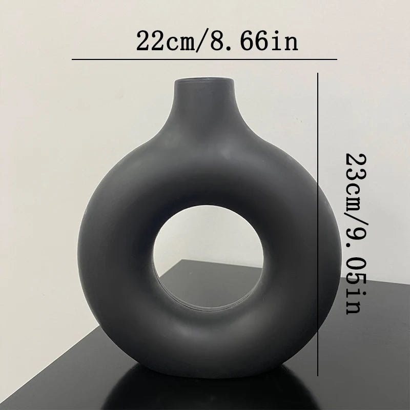 Vase Fleur Blanc Style Nordique | Décorez Votre Intérieur Sans Effort