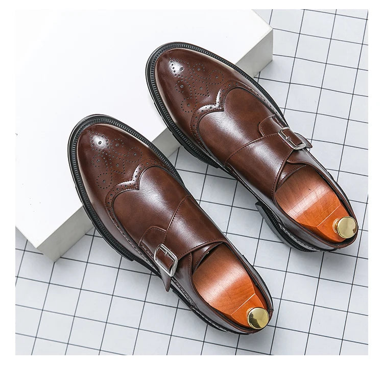 MONARCH  single Monk loafers