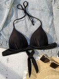 Push-Up Halter Bikini Top | All-Day Lift, Support &amp; Style XS to XL