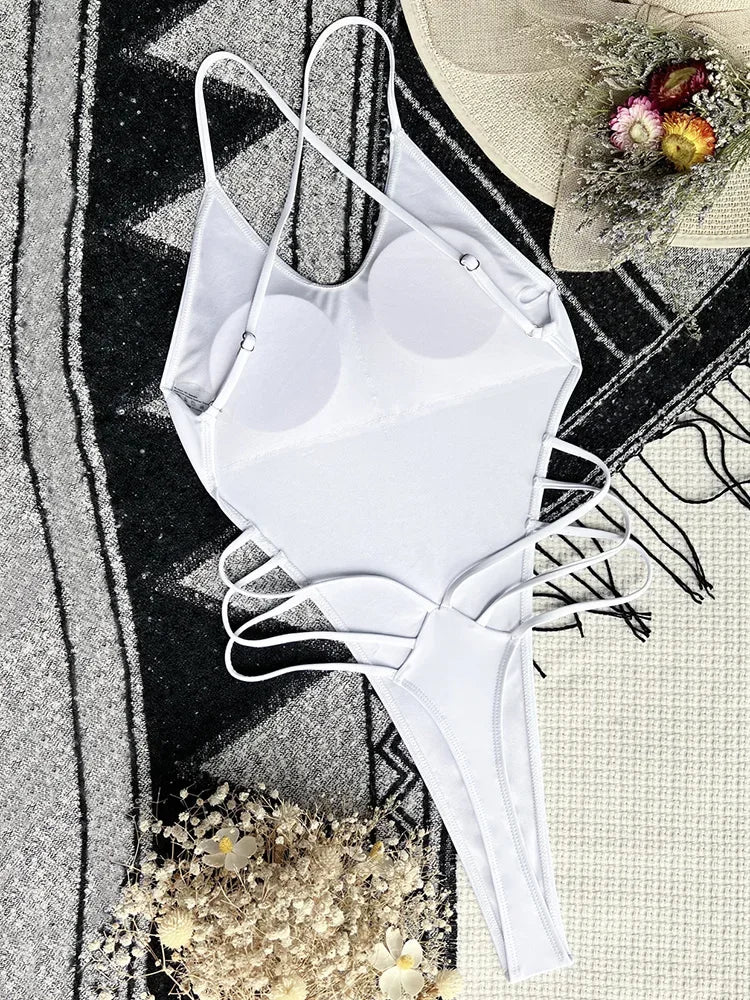 Extreme Mini String Thong One-Piece | The Daring Swimsuit for the Confident Woman