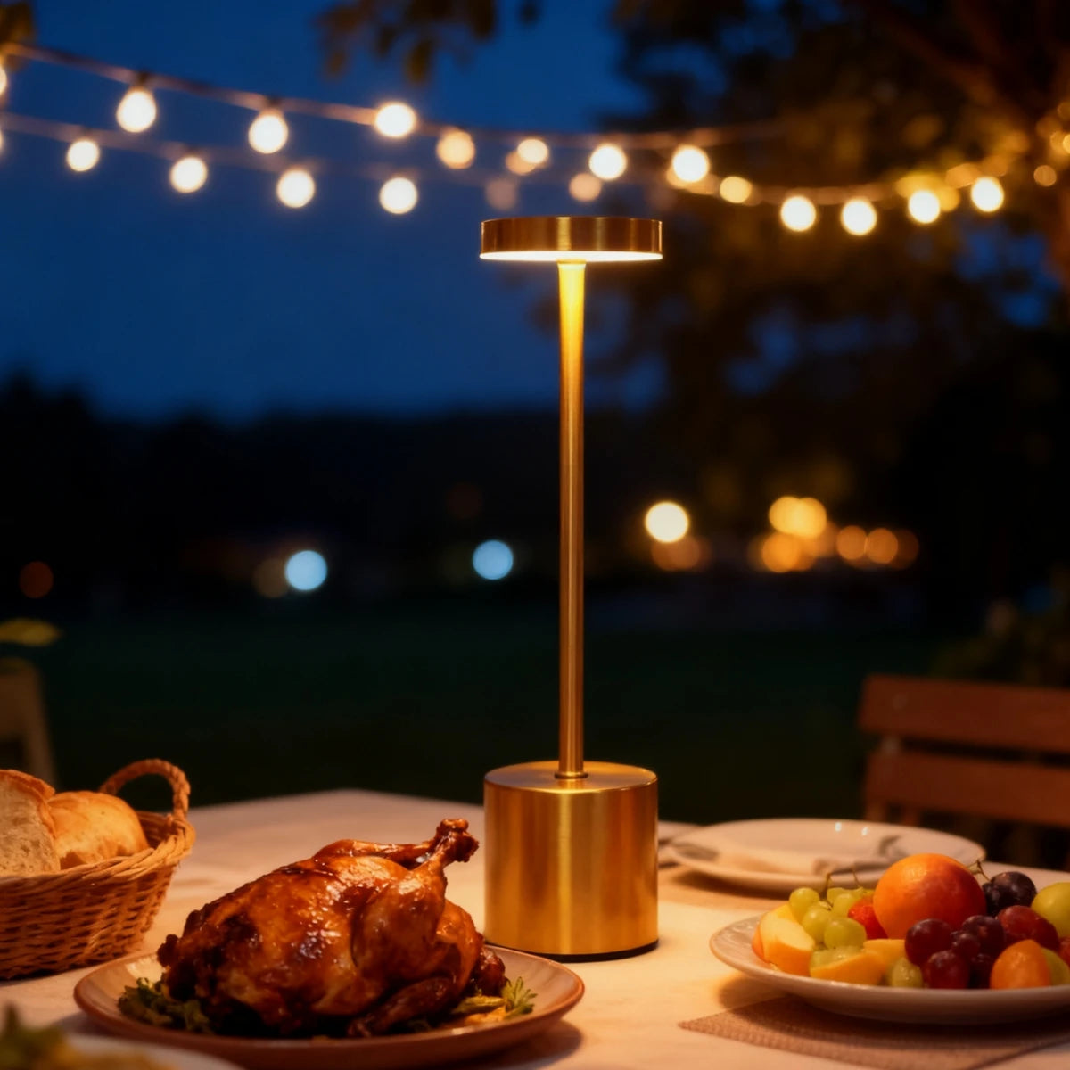 Lampe Bureau LED Ambiante Tactile USB | Éclairez Votre Espace & Rechargez Sans Fil