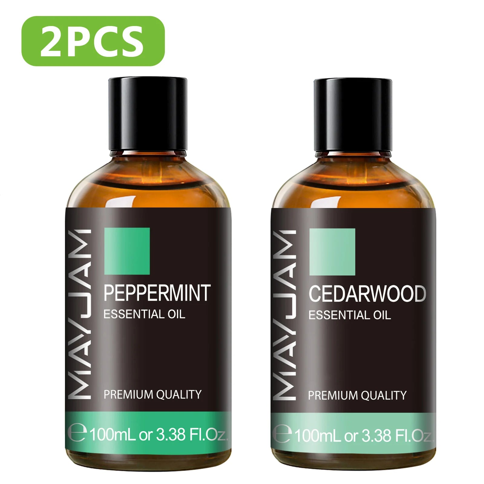 Huiles Essentielles Pures 100ml | Menthe, Bergamote & Plus — Aromathérapie Naturelle