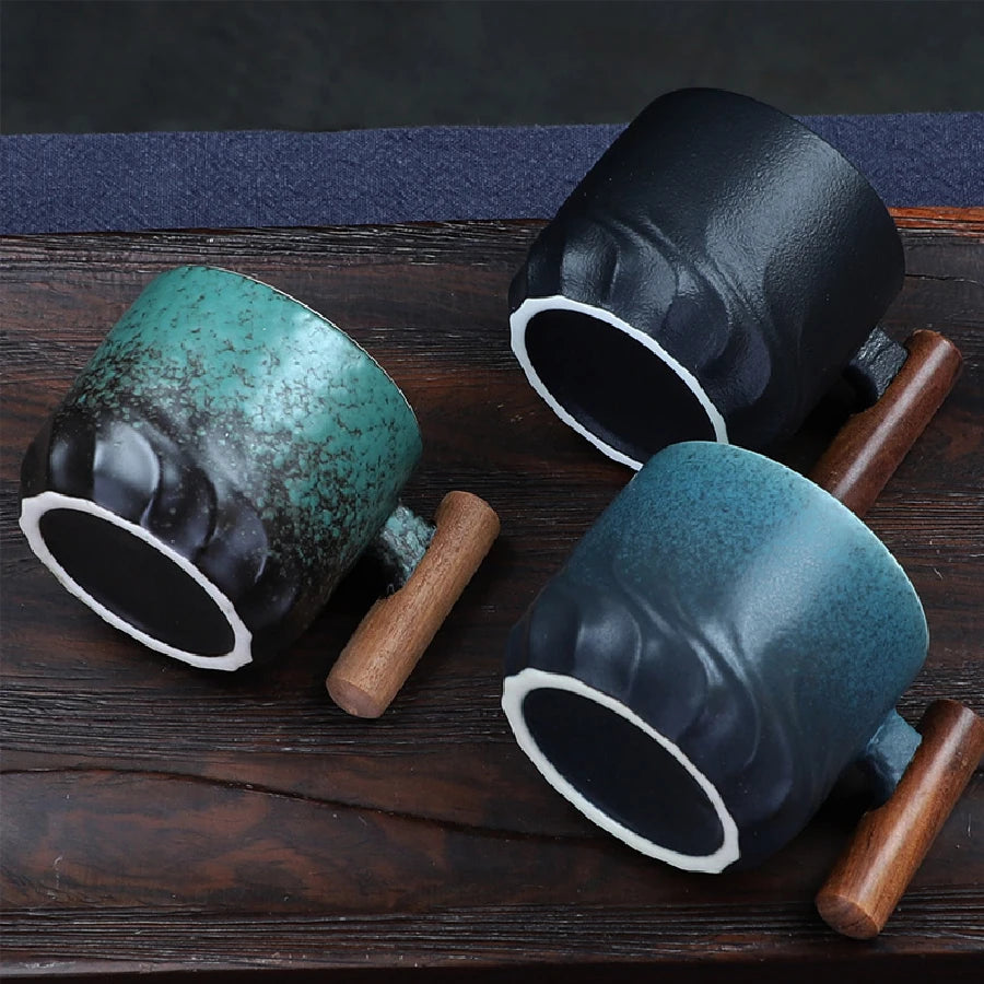 Tasse à Café Artisanale Vintage | Transformez Votre Pause Café en Rituel de Luxe