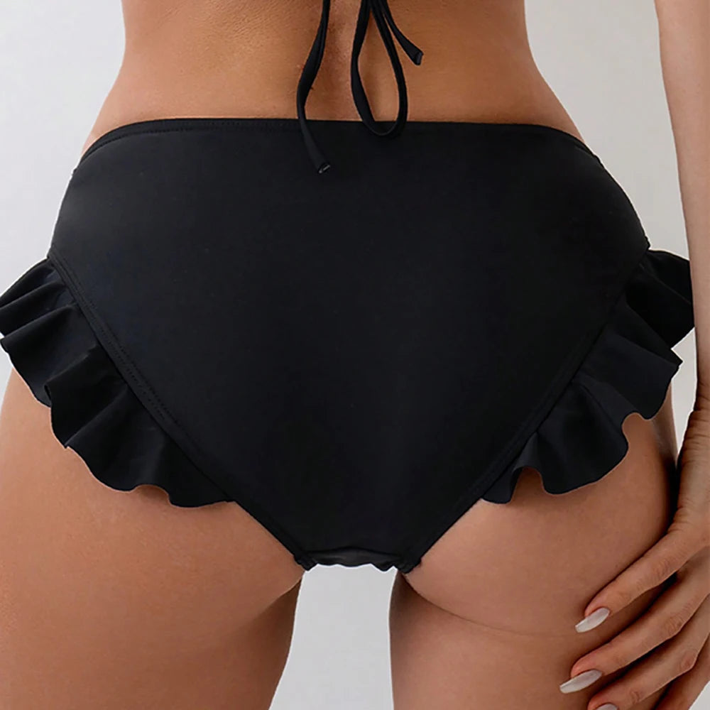 Ruffle Trim Tummy Control Bikini Bottoms | Flattering, Fun &amp; Made for Every Body