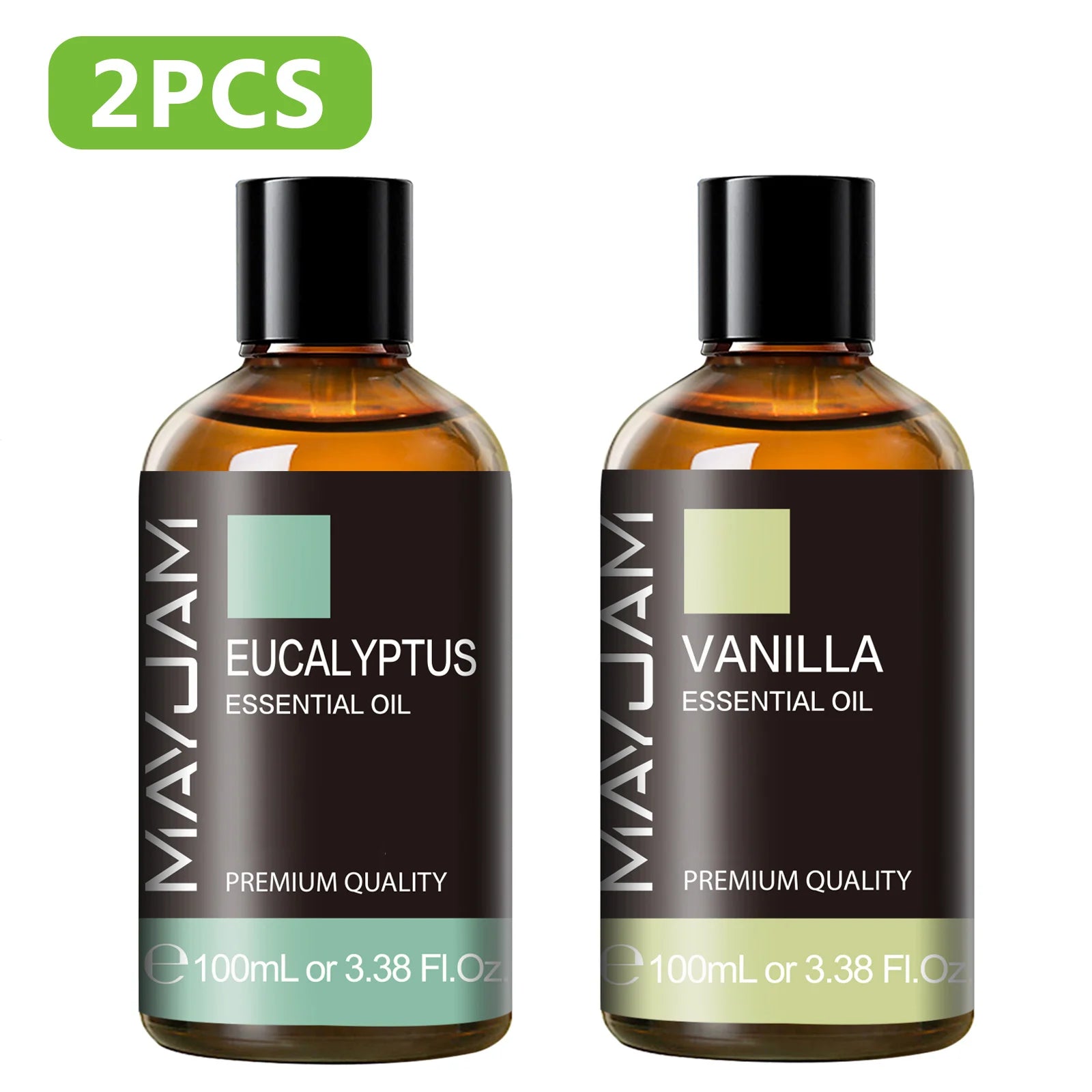 Huiles Essentielles Pures 100ml | Menthe, Bergamote & Plus — Aromathérapie Naturelle