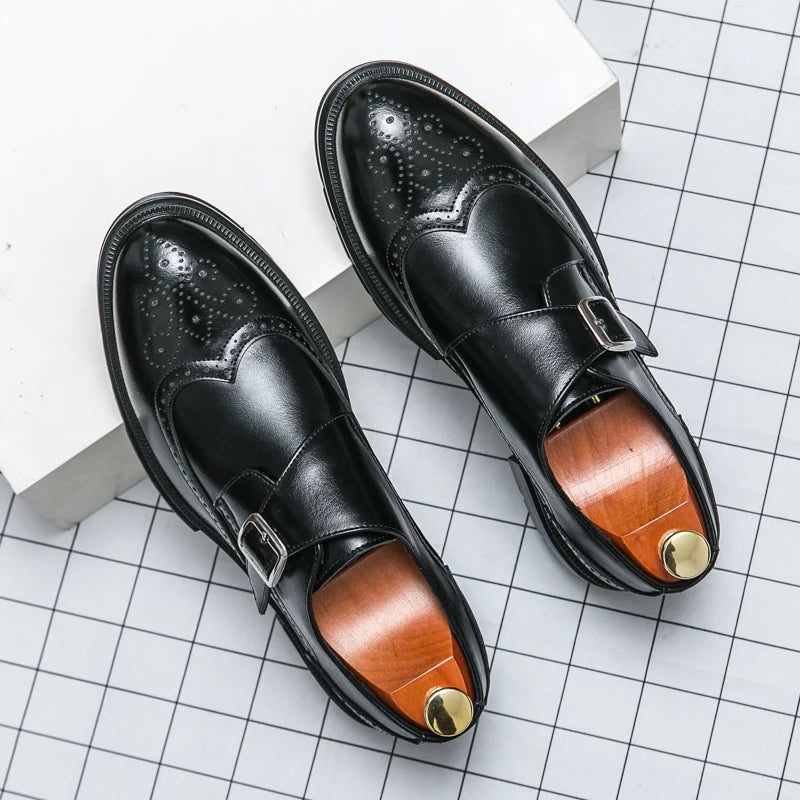 MONARCH  single Monk loafers