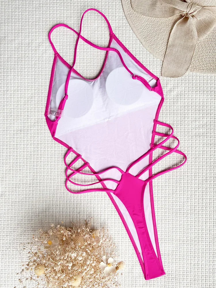 Extreme Mini String Thong One-Piece | The Daring Swimsuit for the Confident Woman