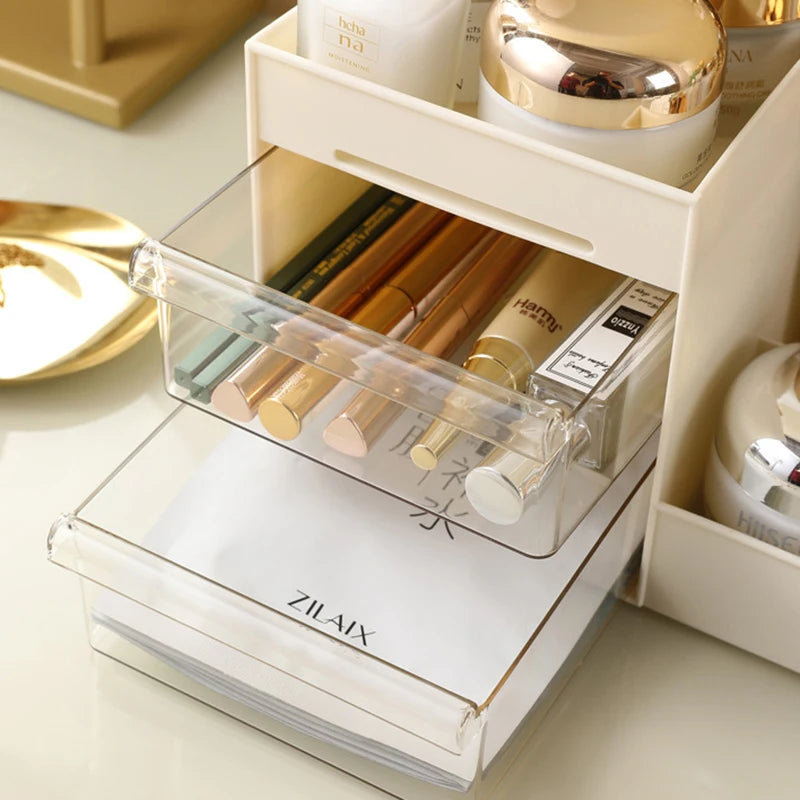 Organisateur Cosmétiques Bureau | Rangez Toute Votre Routine Beauté en Un Seul Endroit