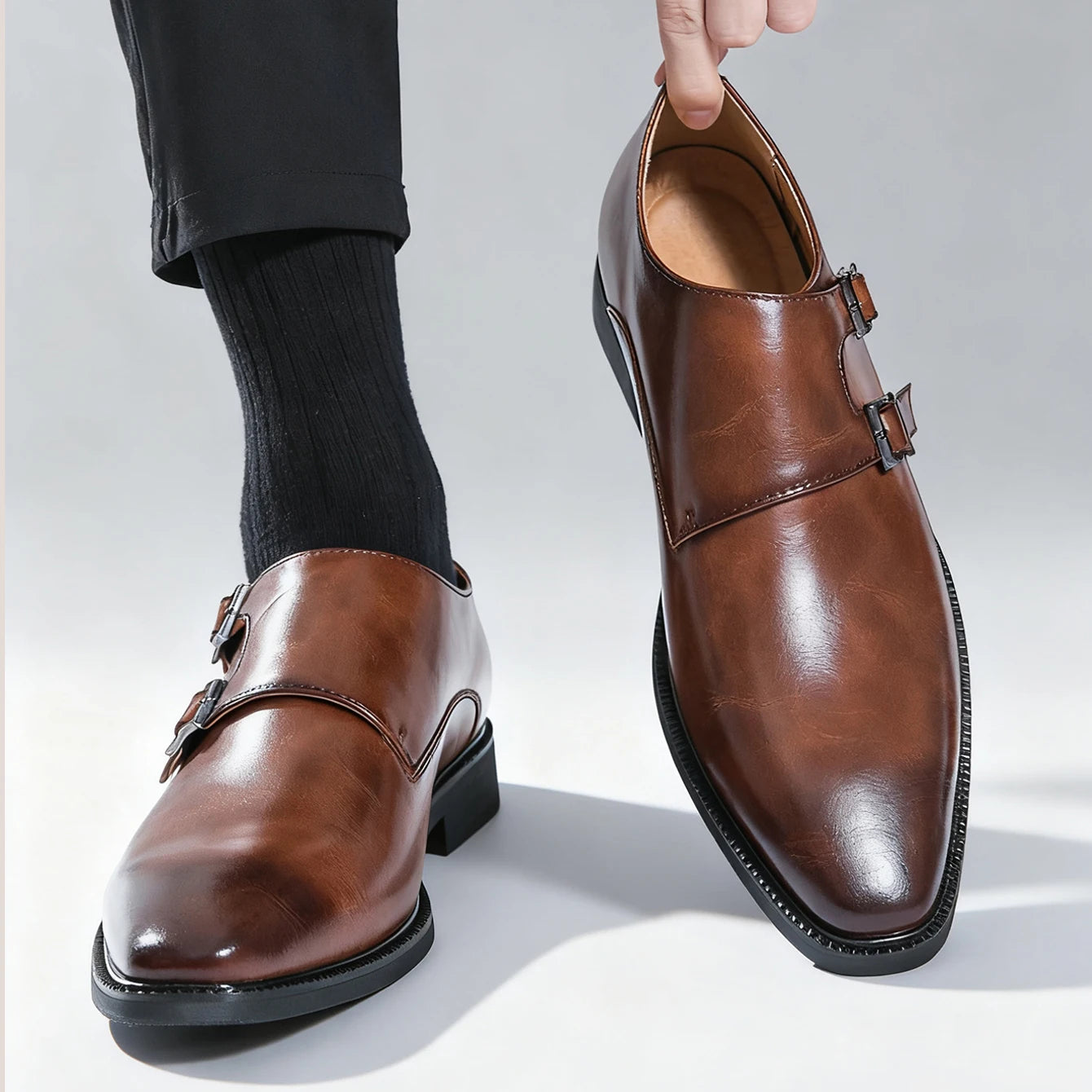 Monarch double Monk  loafer
