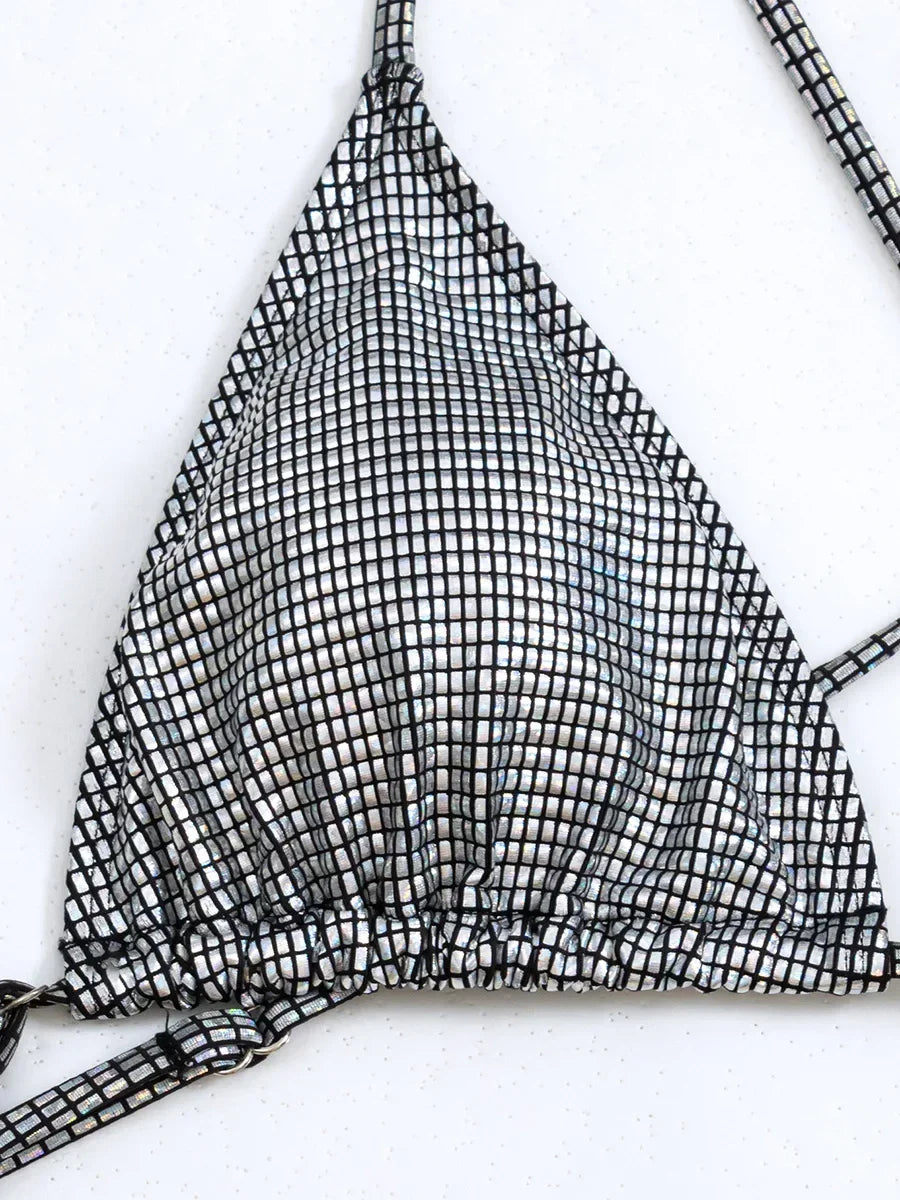 PU Leather Mini Thong Monokini | Cross-Back, Backless &amp; Completely Unforgettable