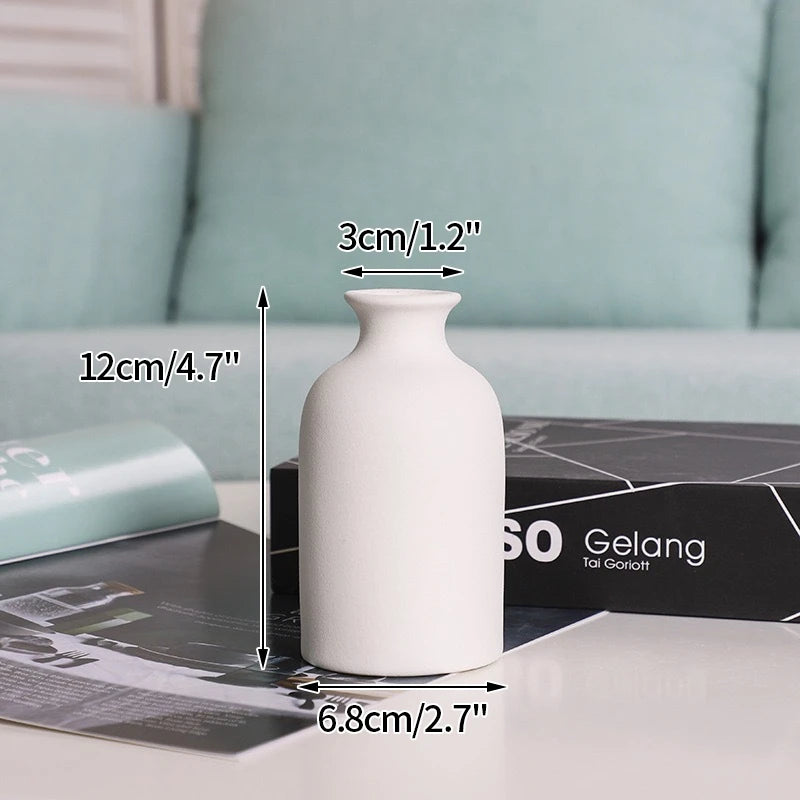 Vase Céramique Blanc Nordique | La Pièce Déco Minimaliste Qui Transforme Tout