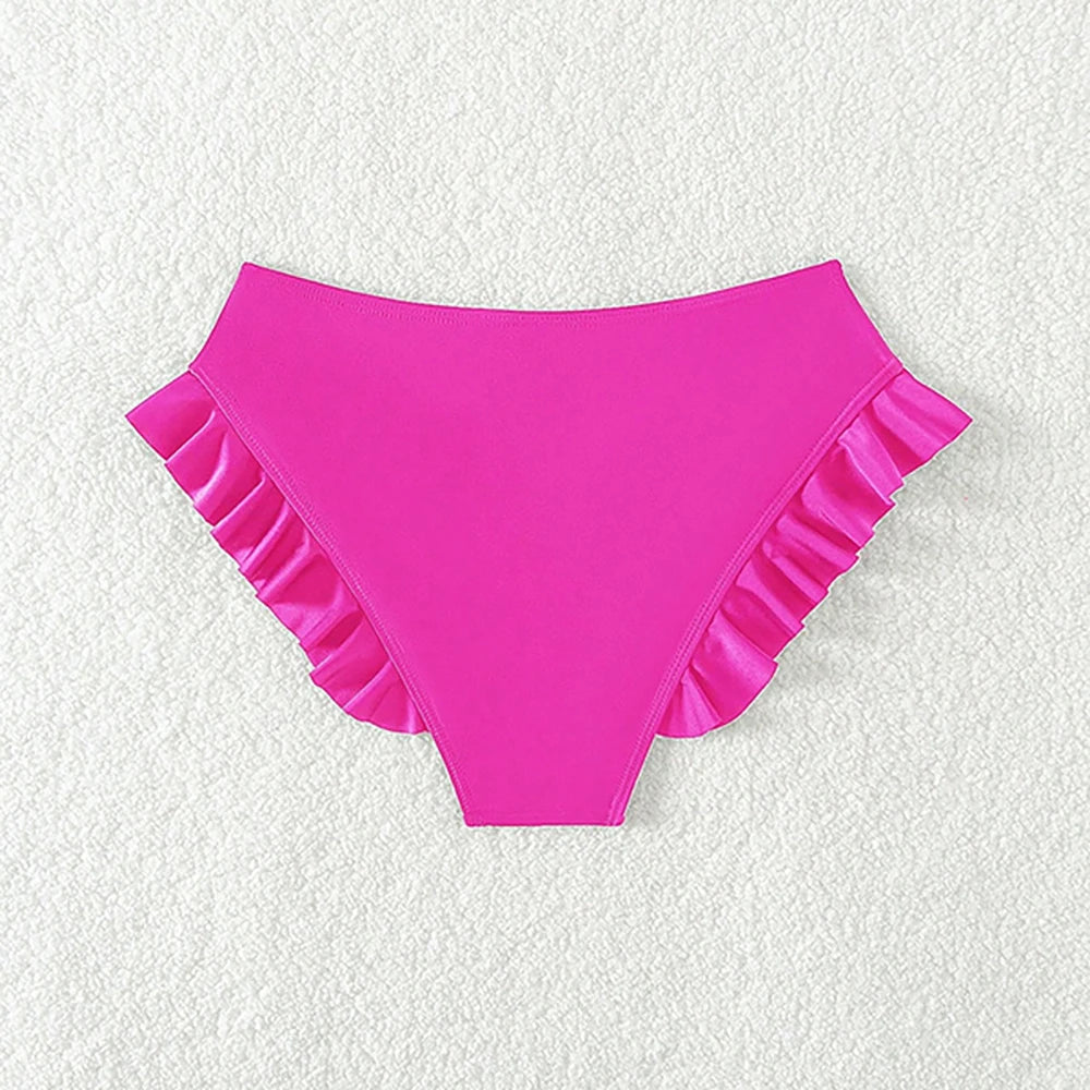 Ruffle Trim Tummy Control Bikini Bottoms | Flattering, Fun &amp; Made for Every Body