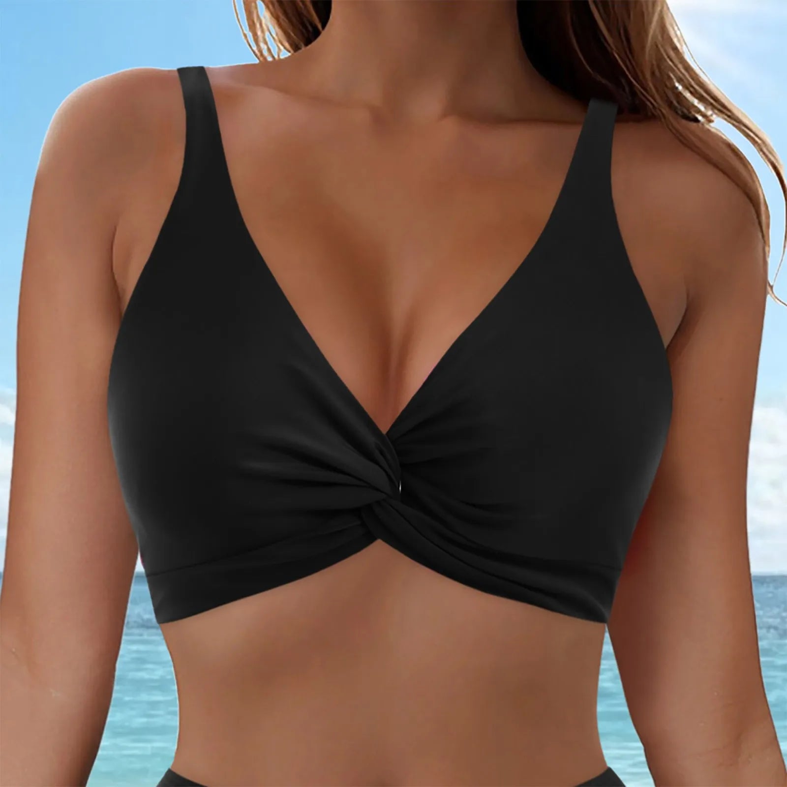 Underwire Full Coverage Bikini Top | Maximum Support for Real Women Who Actually Swim