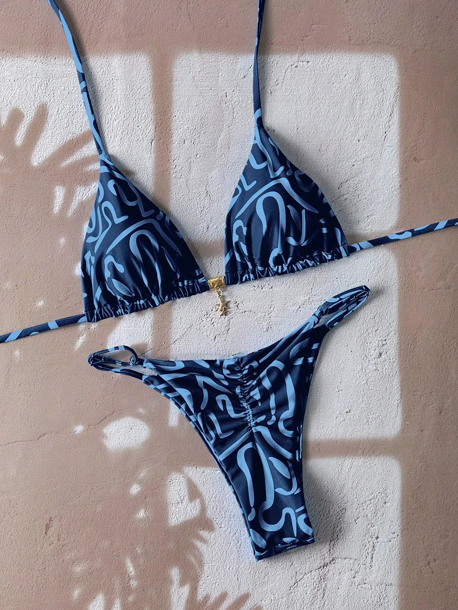 Micro Bikini Two-Piece Bathing Suit | Minimalist Cut, Maximum Impact