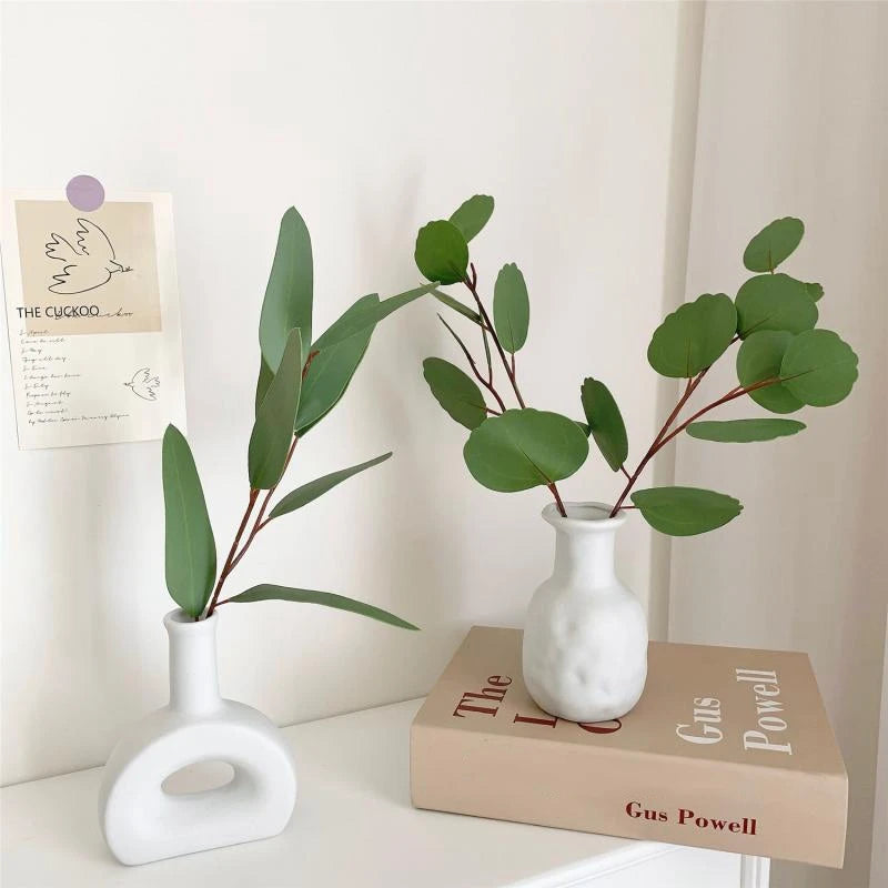 Vase Céramique Blanc Nordique | La Pièce Déco Minimaliste Qui Transforme Tout