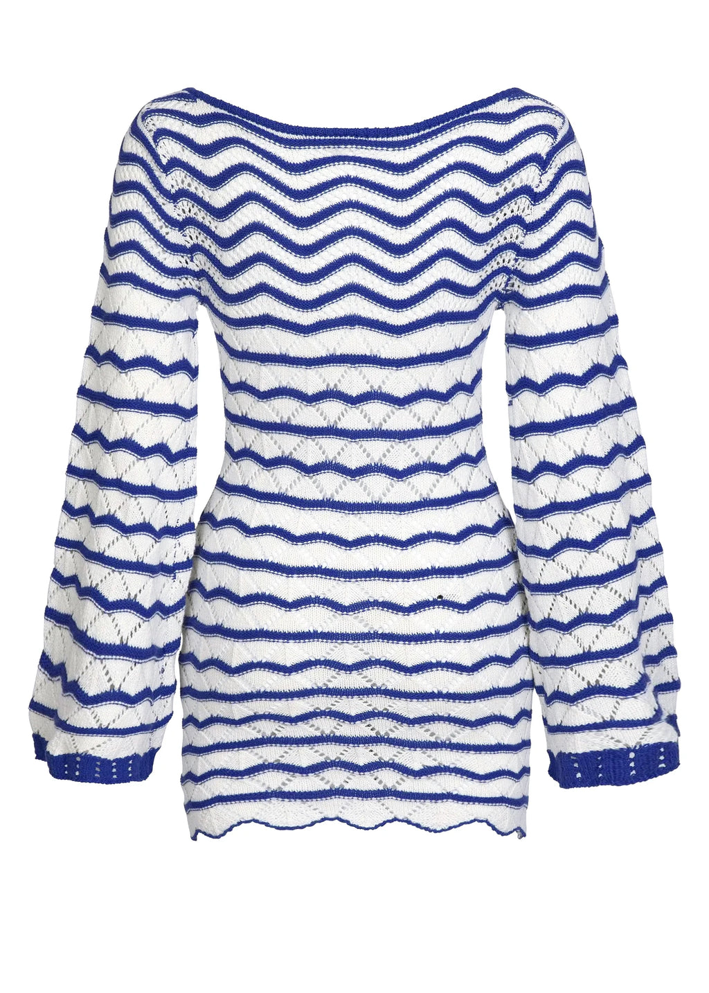 Boho Striped Bell Sleeve Beach Mini Dress | The Cover-Up That Doubles as an Outfit