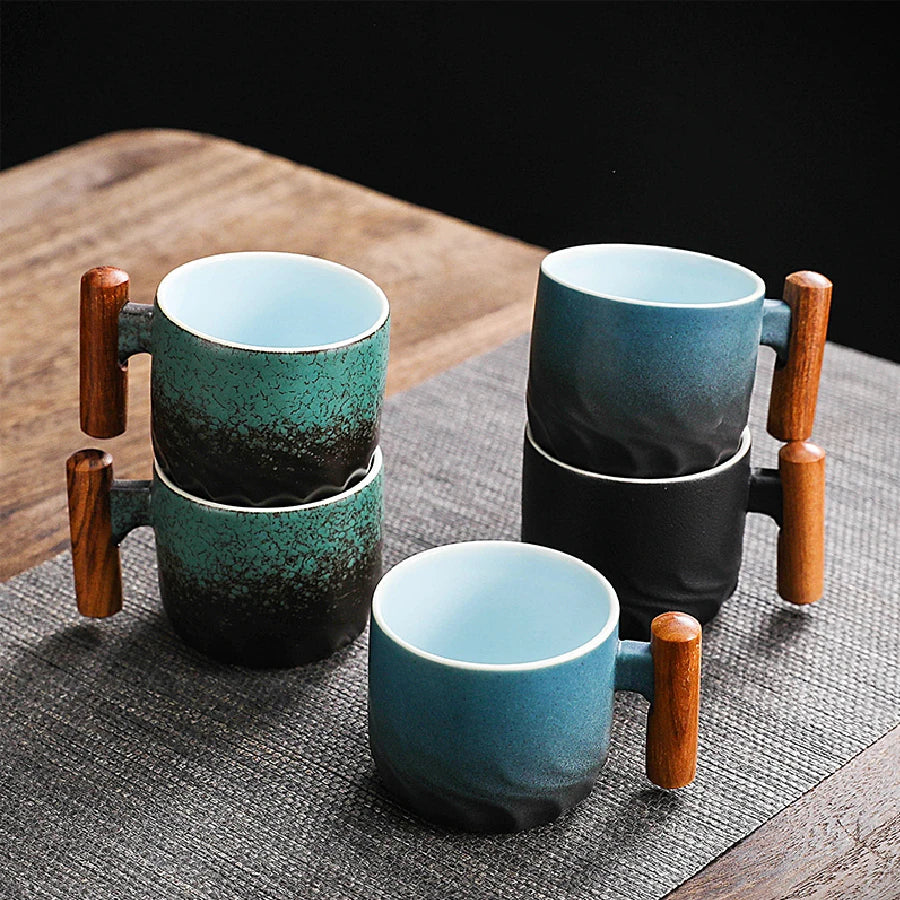 Tasse à Café Artisanale Vintage | Transformez Votre Pause Café en Rituel de Luxe