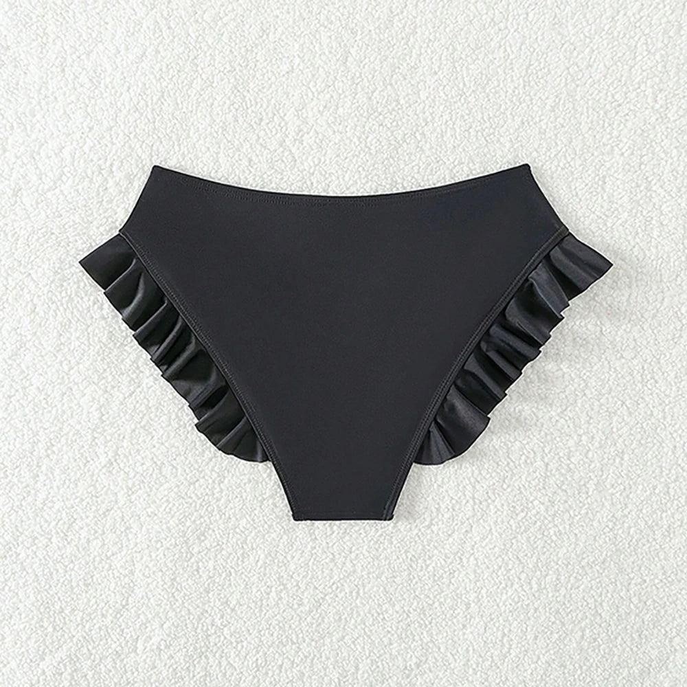 Ruffle Trim Tummy Control Bikini Bottoms | Flattering, Fun &amp; Made for Every Body