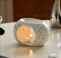 Brûleur Huiles Essentielles Céramique | Purifiez l'Air & Créez une Ambiance Zen Chez Vous
