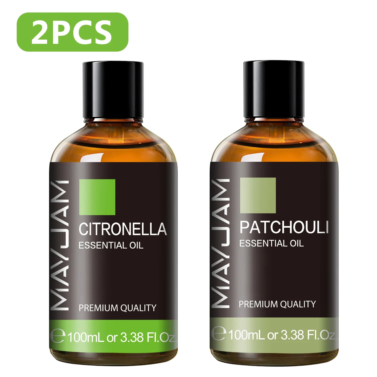 Huiles Essentielles Pures 100ml | Menthe, Bergamote & Plus — Aromathérapie Naturelle