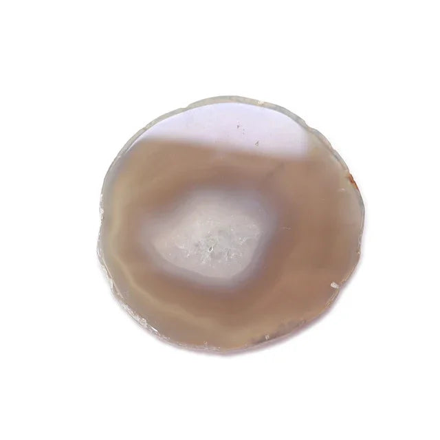 Dessous de Verre Pierre Agate Naturelle | Protégez Votre Table avec une Beauté Unique