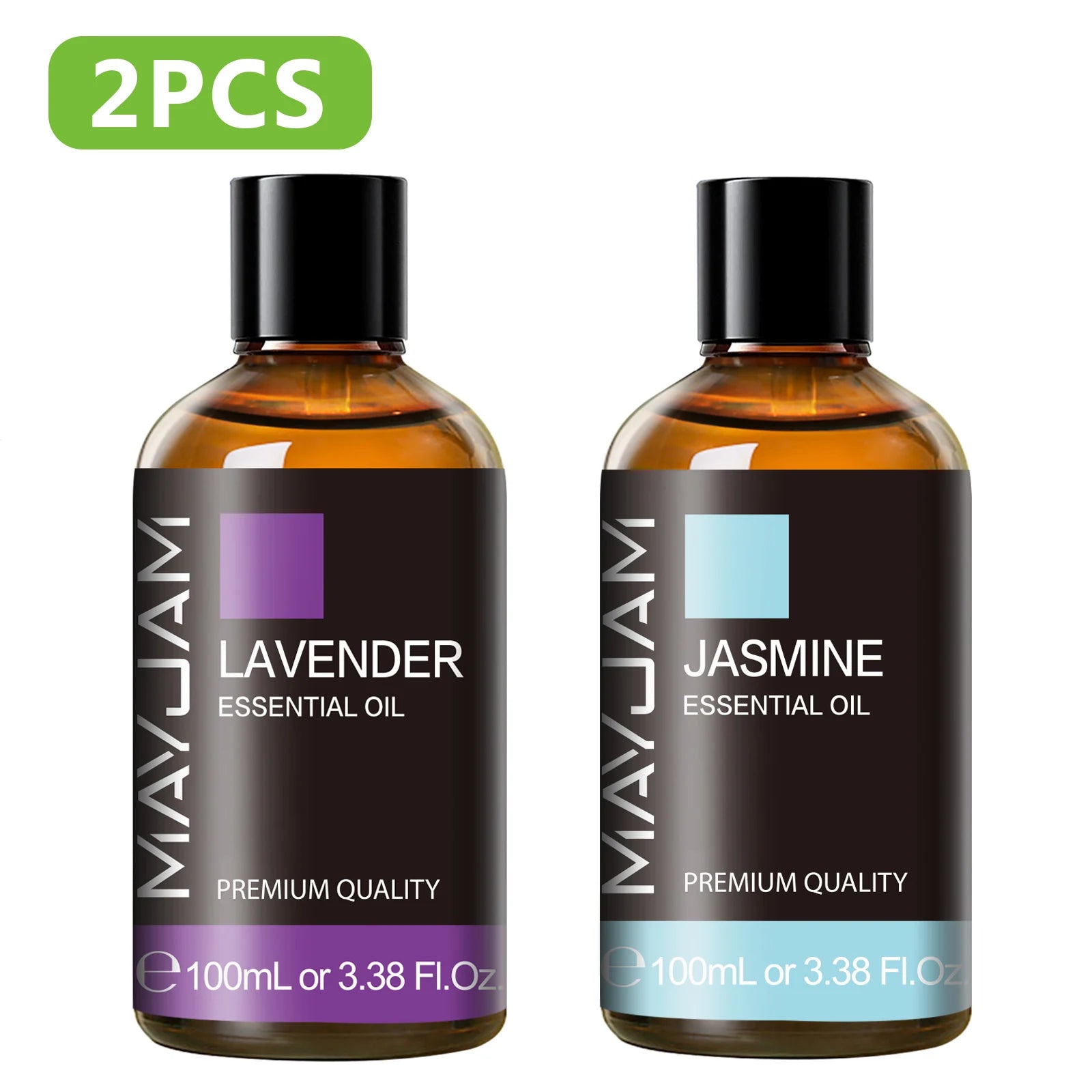Huiles Essentielles Pures 100ml | Menthe, Bergamote & Plus — Aromathérapie Naturelle