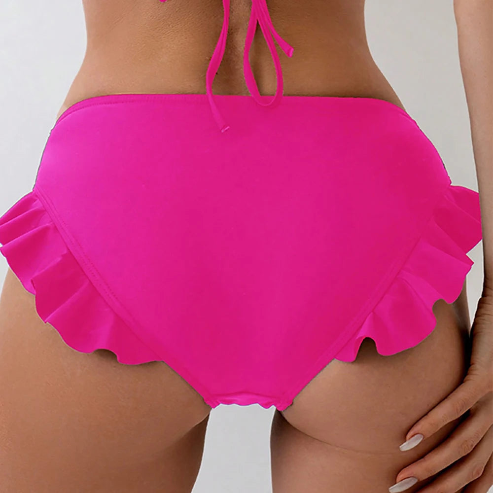 Ruffle Trim Tummy Control Bikini Bottoms | Flattering, Fun &amp; Made for Every Body
